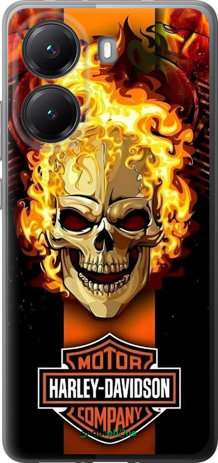 Силиконовый чехол Харлей девидсон для Xiaomi Turbo 4 - 6370u-4013 изображение 