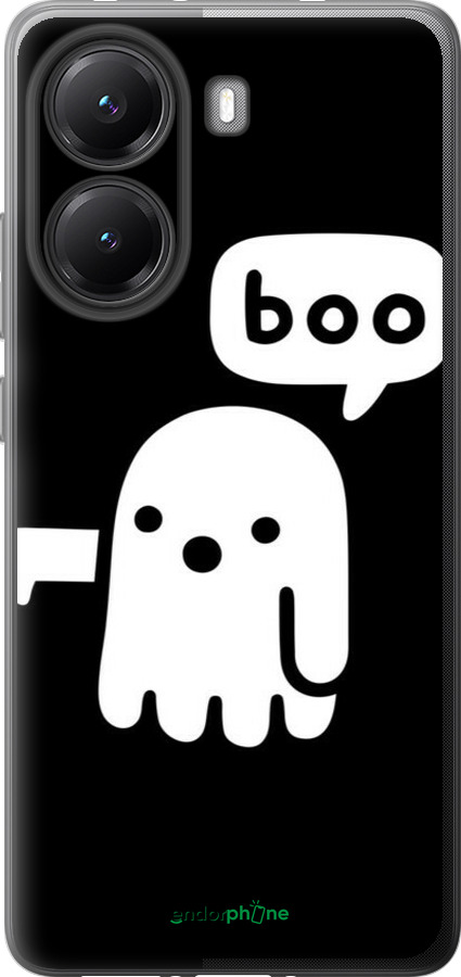 Силіконовий чехол Привид Несхвалення для Xiaomi POCO X7 PRO - 6431u-3907 изображение 