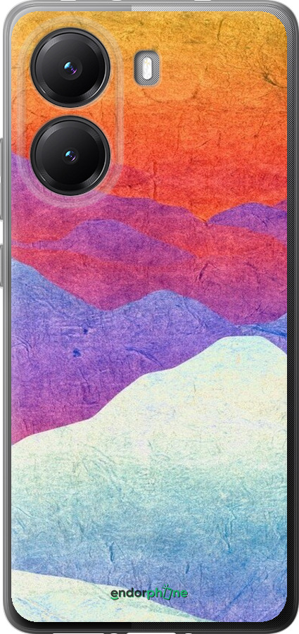 Силиконовый чехол Горный закат для Xiaomi POCO X7 PRO - 6479u-3907 изображение 