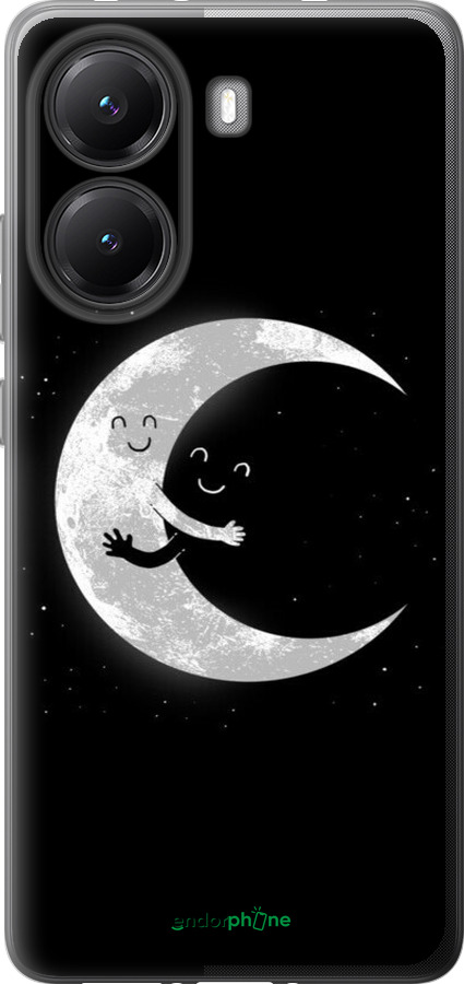 Силиконовый чехол Лунные объятия для Xiaomi Turbo 4 - 6508u-4013 изображение 