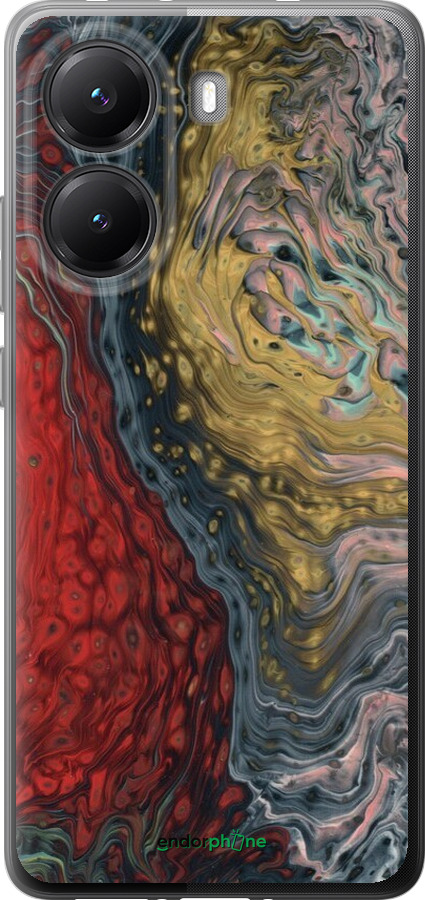 Силиконовый чехол С изображением абстрактной живописи для Xiaomi POCO X7 PRO - 6530u-3907 изображение 