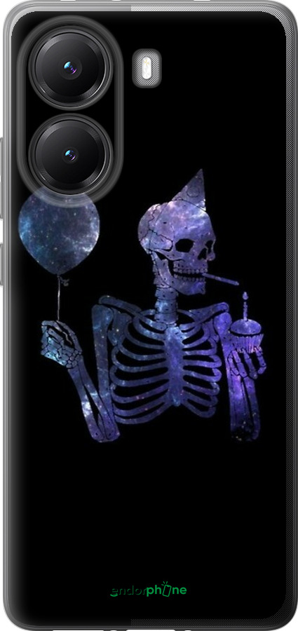 Силиконовый чехол Скелетное искусство для Xiaomi POCO X7 PRO - 6536u-3907 изображение 