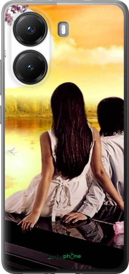 Силиконовый чехол Sunset для Xiaomi POCO X7 PRO - 6607u-3907 изображение 
