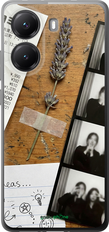 Силиконовый чехол Aesthetic Scrapbook Collage для Xiaomi Turbo 4 - 6773u-4013 изображение 