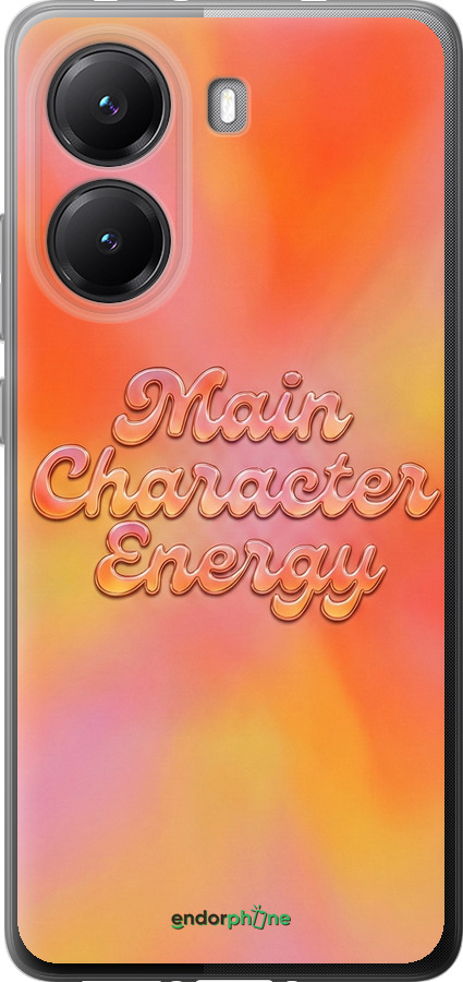 Силиконовый чехол Aura Gradient Main Character Energy Aesthetic Y2K для Xiaomi Turbo 4 - 6783u-4013 изображение 