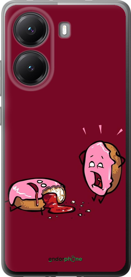 Силиконовый чехол Печенье для Xiaomi POCO X7 PRO - 911u-3907 изображение 