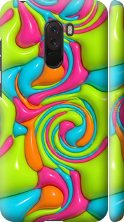 3D пластиковый матовый чехол Y2K Jelly Dream для Xiaomi Pocophone F1 - 6780m-1556 изображение 