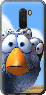 Силіконовий чехол Angry Birds для Xiaomi Pocophone F1 - 6008u-1556 изображение 
