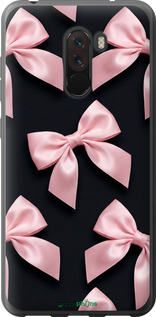 2D пластиковый чехол Coquette Ribbons Dark Coquette для Xiaomi Pocophone F1 - 6767t-1556 изображение 