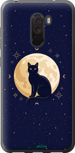 2D пластиковый чехол 'Cute Cat Celestial/Witchy' для Xiaomi Pocophone F1 изображение 3