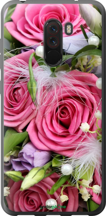 

Силіконовий чохол "Ніжність" для Xiaomi Pocophone F1, Рожевий