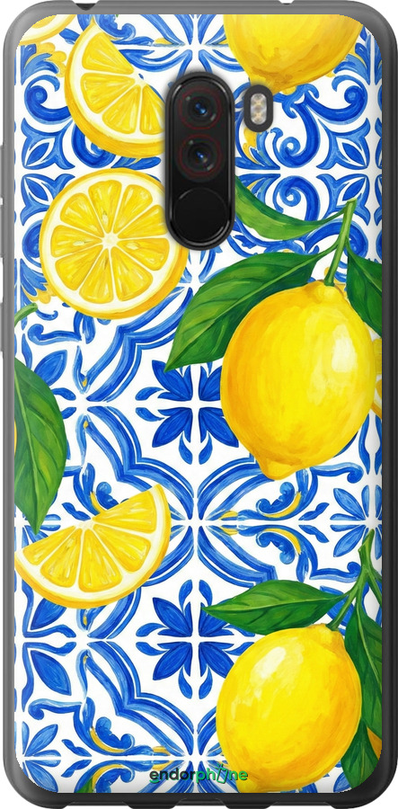 2D пластиковый чехол Grocery Girl Italian Summer для Xiaomi Pocophone F1 - 6766t-1556 изображение 