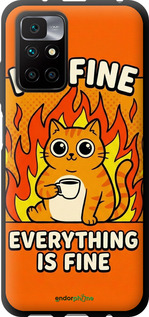 TPU чехол Funny Cat для Xiaomi Redmi 10 - 6786b-2488 изображение 