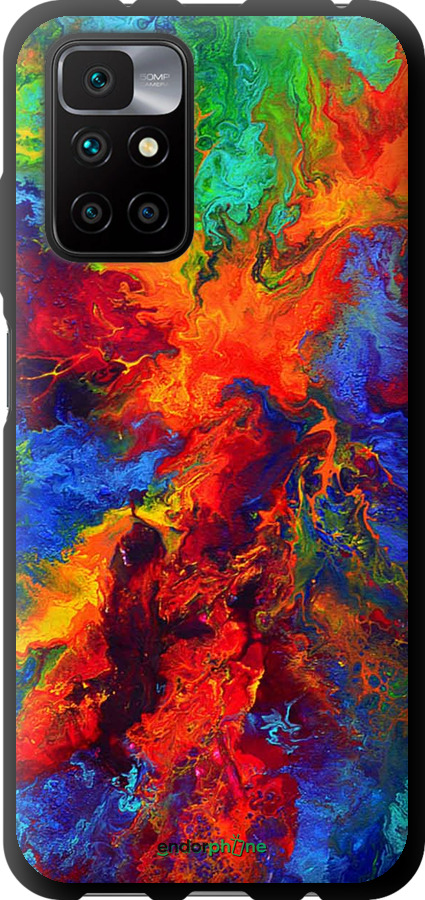TPU чехол Акварель на холсте для Xiaomi Redmi 10 - 4150b-2488 изображение 