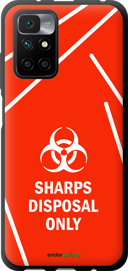 TPU чехол biohazard 27 для Xiaomi Redmi 10 - 4843b-2488 изображение 