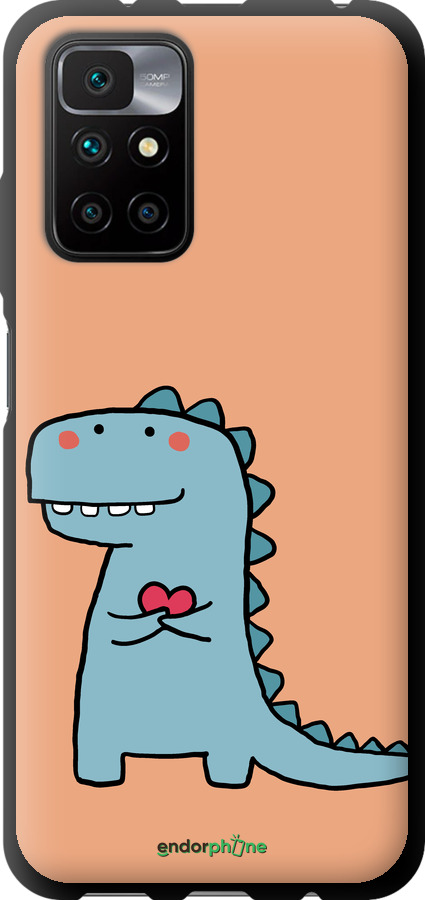 TPU чехол Дракон для него для Xiaomi Redmi 10 - 5525b-2488 изображение 