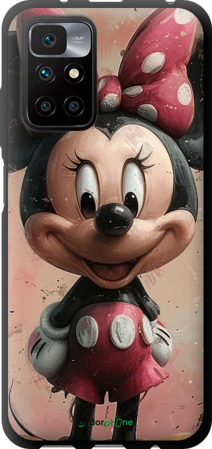 TPU чехол Minnie Mouse для Xiaomi Redmi 10 - 6054b-2488 изображение 