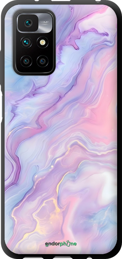 TPU чехол Нежный мрамор для Xiaomi Redmi 10 - 6310b-2488 изображение 