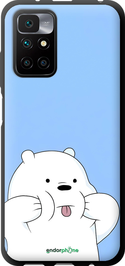 TPU чехол Милый мишка для Xiaomi Redmi 10 - 6357b-2488 изображение 
