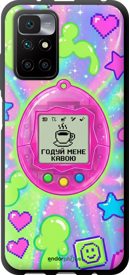 TPU чехол Y2K Aesthetic Retro Pet: Годуй мене кавою для Xiaomi Redmi 10 - 6784b-2488 изображение 