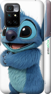 3D пластиковий матовий чехол Стіч 1 для Xiaomi Redmi 10 - 6686m-2488 изображение 