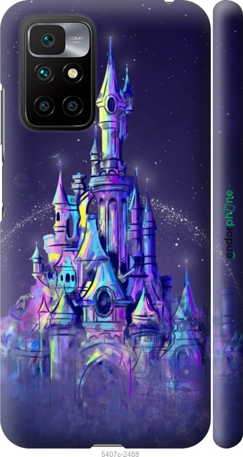3D пластиковый матовый чехол № 5407 для Xiaomi Redmi 10 - 5407m-2488 изображение 