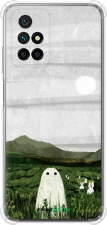 Силіконовий протиударний с посиленими кутами чехол Привид для Xiaomi Redmi 10 - 6492sp-2488 изображение 