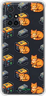 Силикон с усиленными углами чехол Autonomous Zone для Xiaomi Redmi 10 - 6771sp-2488 изображение 