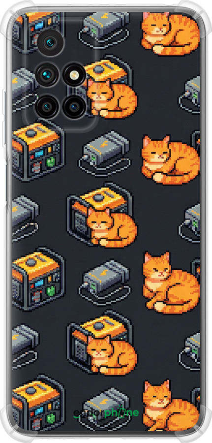 Силикон с усиленными углами чехол Autonomous Zone для Xiaomi Redmi 10 - 6771sp-2488 изображение 