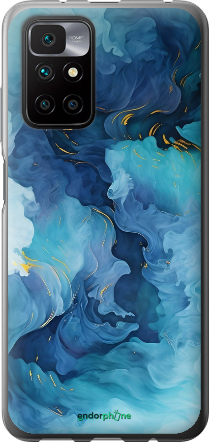 2D пластиковый чехол Акварель для Xiaomi Redmi 10 - 6320t-2488 изображение 