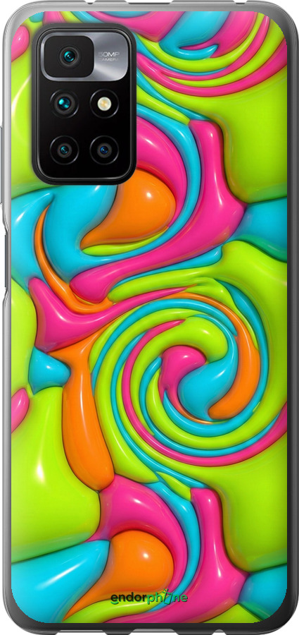 2D пластиковый чехол Y2K Jelly Dream для Xiaomi Redmi 10 - 6780t-2488 изображение 