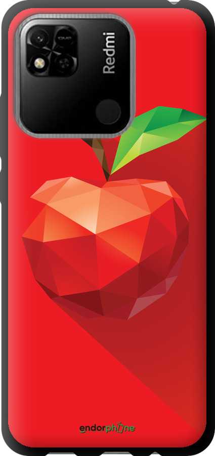 TPU чехол Яблоко для Xiaomi Redmi 10A - 4696b-2578 изображение 