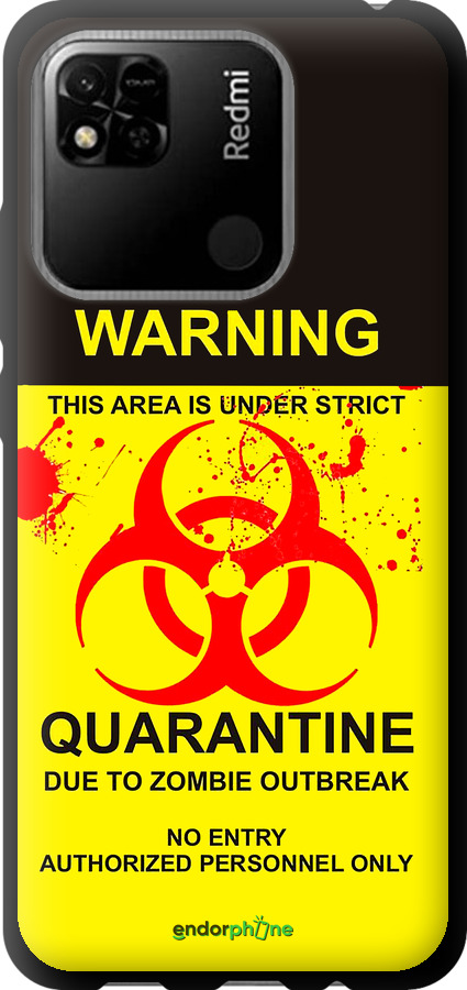 TPU чехол Biohazard  9 для Xiaomi Redmi 10A - 4825b-2578 изображение 