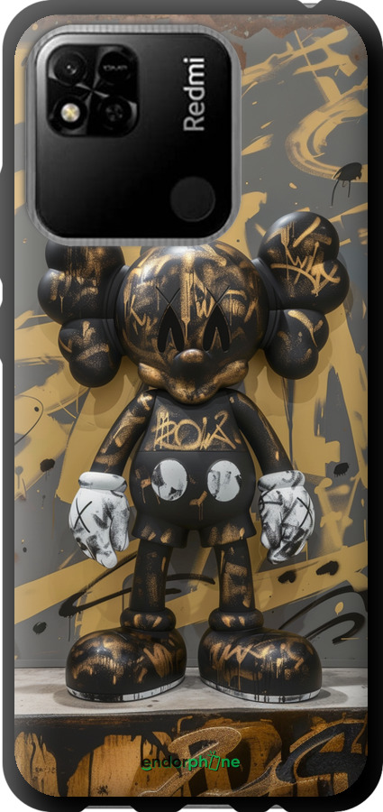 TPU чехол Bronze kaws для Xiaomi Redmi 10A - 6097b-2578 изображение 