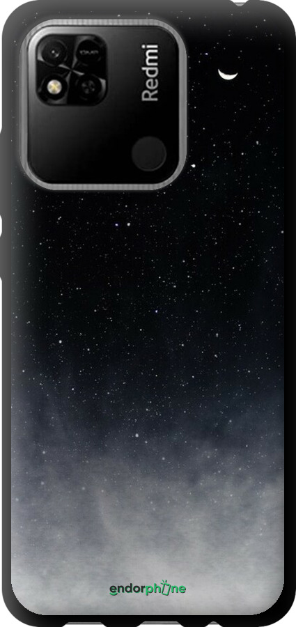 TPU чехол Сині хмари, Синій місяць для Xiaomi Redmi 10A - 6396b-2578 изображение 