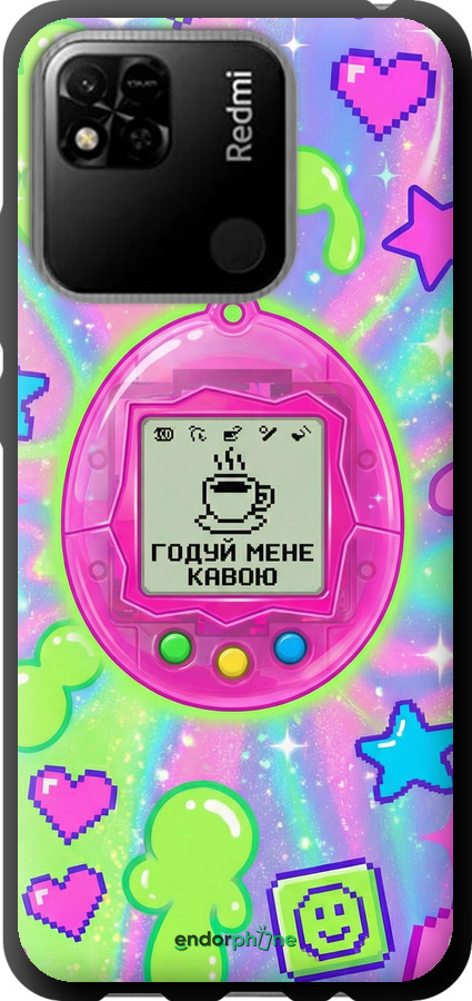 TPU чехол Y2K Aesthetic Retro Pet: Годуй мене кавою для Xiaomi Redmi 10A - 6784b-2578 изображение 