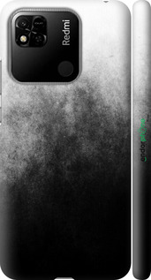 3D пластиковый матовый чехол Абстрактная композиция в серых тонах для Xiaomi Redmi 10A - 6477m-2578 изображение 