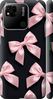 3D пластиковый матовый чехол 'Coquette Ribbons Dark Coquette' для Xiaomi Redmi 10A изображение 1