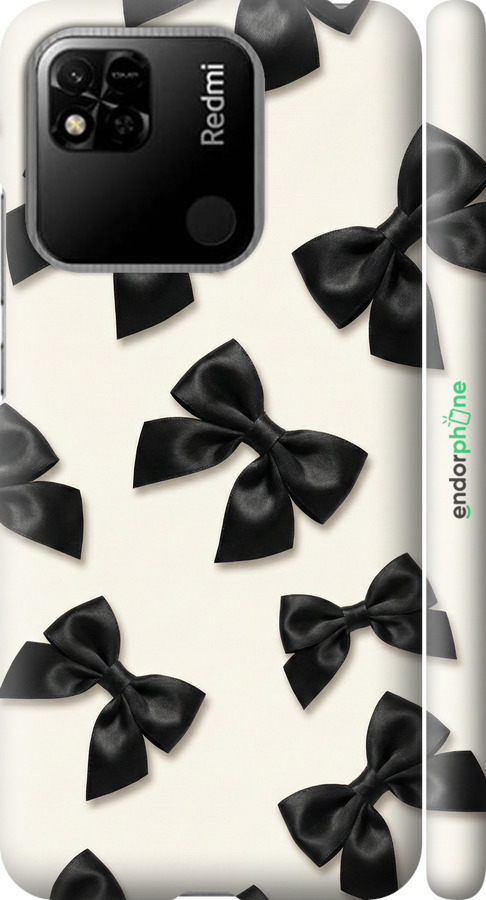 3D пластиковый матовый чехол Dark Coquette для Xiaomi Redmi 10A - 6765m-2578 изображение 