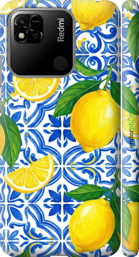 3D пластиковый матовый чехол Grocery Girl Italian Summer для Xiaomi Redmi 10A - 6766m-2578 изображение 