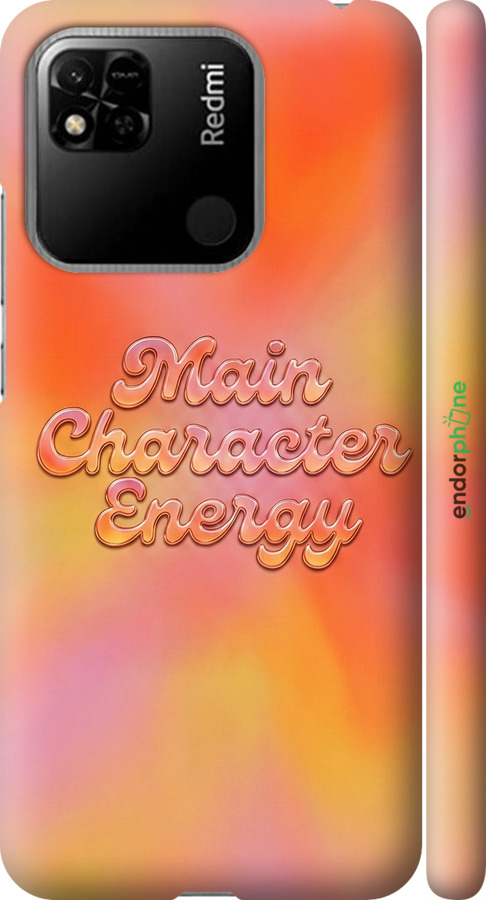 3D пластиковый матовый чехол Aura Gradient Main Character Energy Aesthetic Y2K для Xiaomi Redmi 10A - 6783m-2578 изображение 