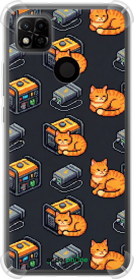 Силикон с усиленными углами чехол Autonomous Zone для Xiaomi Redmi 10A - 6771sp-2578 изображение 