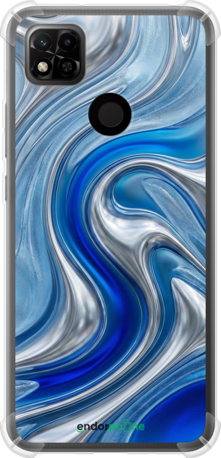 Силикон с усиленными углами чехол Liquid Chrome для Xiaomi Redmi 10A - 6781sp-2578 изображение 