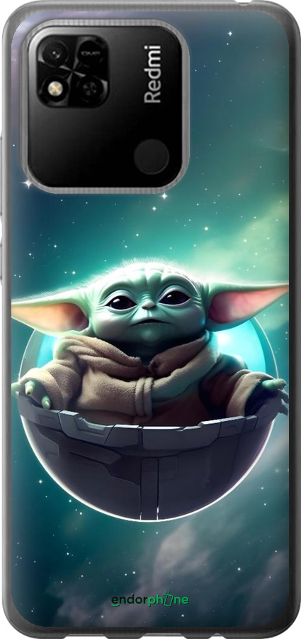 2D пластиковый чехол Малышь йода для Xiaomi Redmi 10A - 6294t-2578 изображение 