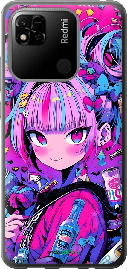 2D пластиковий чехол Аніме мілаха для Xiaomi Redmi 10A - 6314t-2578 изображение 