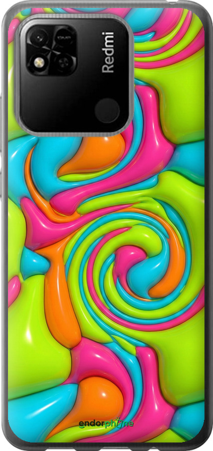 Силиконовый чехол Y2K Jelly Dream для Xiaomi Redmi 10A - 6780u-2578 изображение 