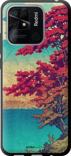 TPU чехол С изображением природы для Xiaomi Redmi 10C - 6469b-2591 изображение 