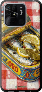 TPU чехол Vintage Sardine Tin Phone для Xiaomi Redmi 10C - 6772b-2591 изображение 