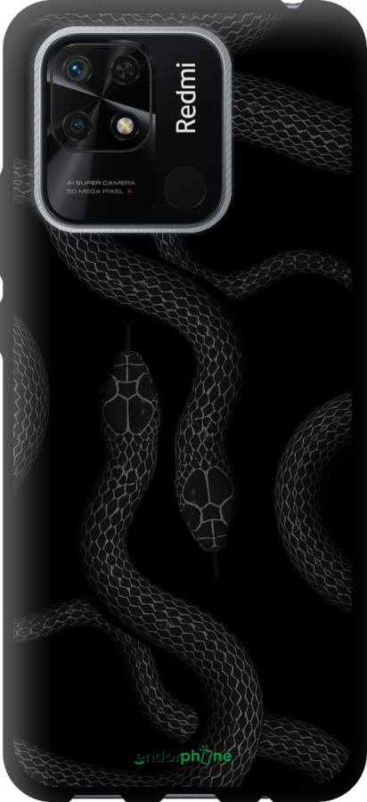 TPU чехол Змії для Xiaomi Redmi 10C - 5473b-2591 изображение 