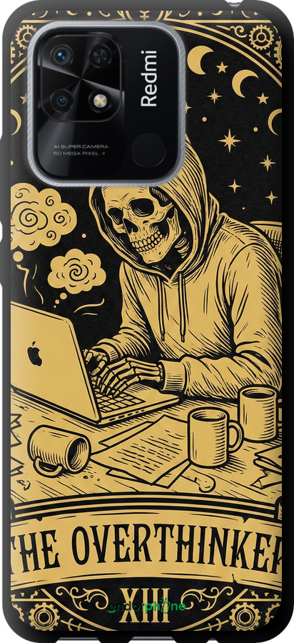 TPU чехол The Overthinker для Xiaomi Redmi 10C - 6774b-2591 изображение 
